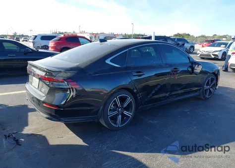 2025 Honda Accord Hybrid Sport из США, поврежденный, VIN 1HGCY2F50SA079057